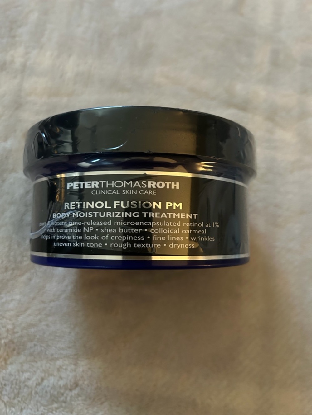 Peter Thomas Roth Retinol Fusion PM Body Moisturizing Treatment - Black & Purple